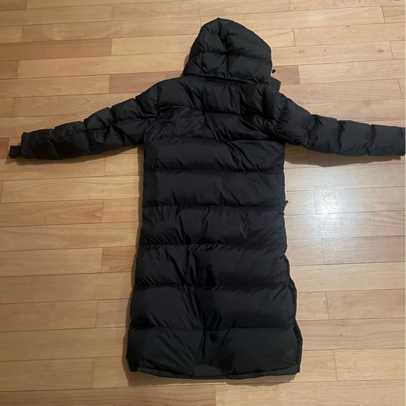 Quince Women's Responsible Long Down Puffer Jacket Black XS New with tags NWT - Picture 2 of 15
